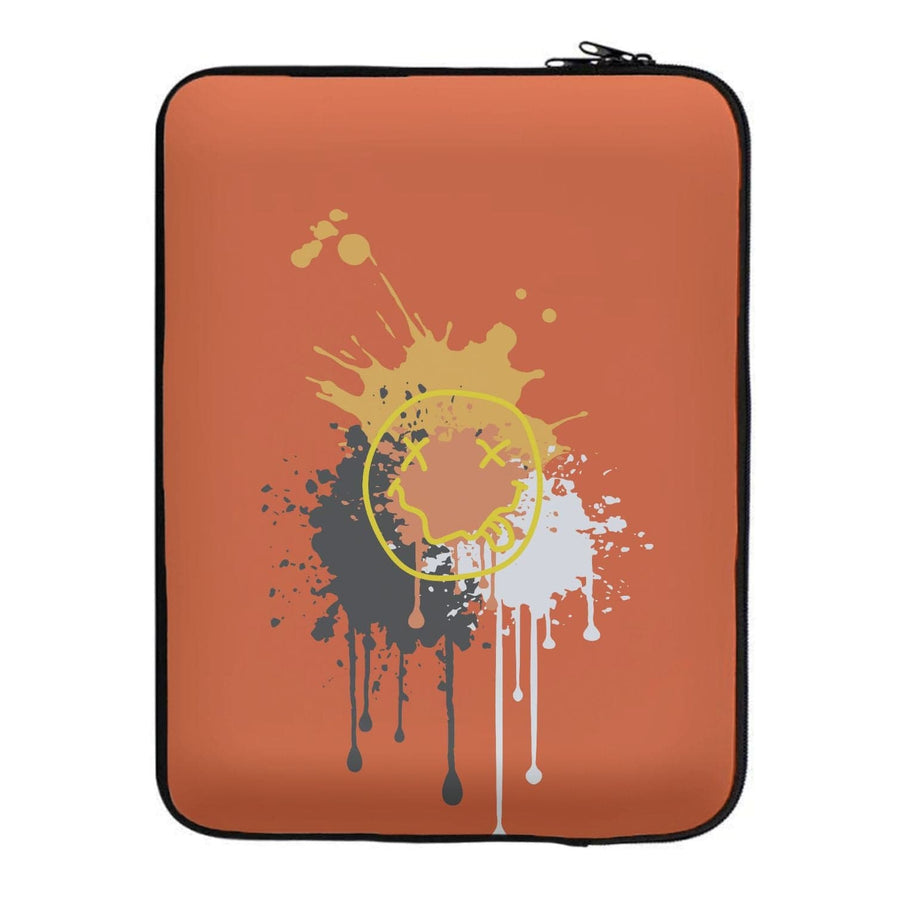 Orange Graffiti - Skate Aesthetic  Laptop Sleeve