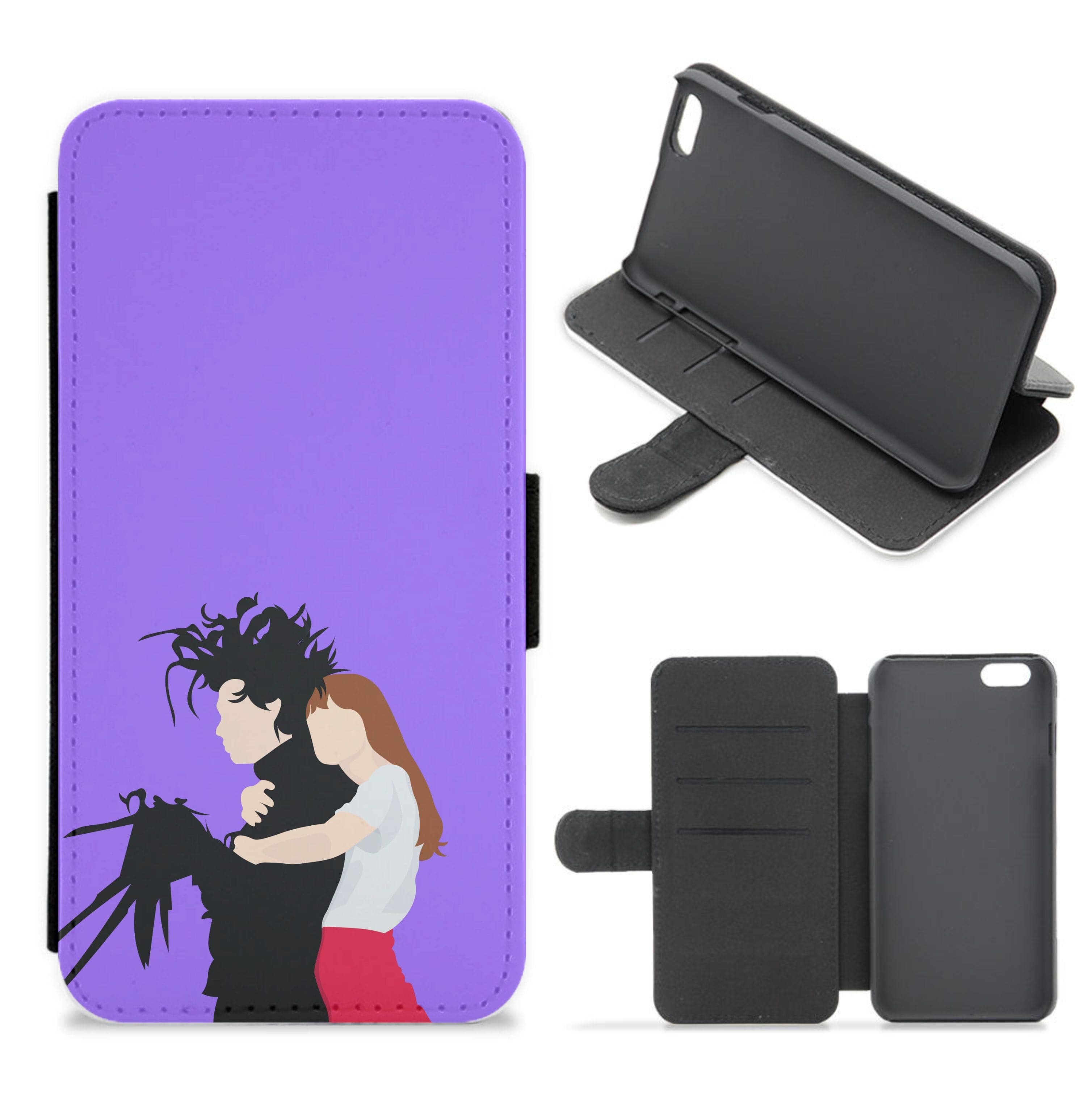 Hug - Scissorhands Flip / Wallet Phone Case