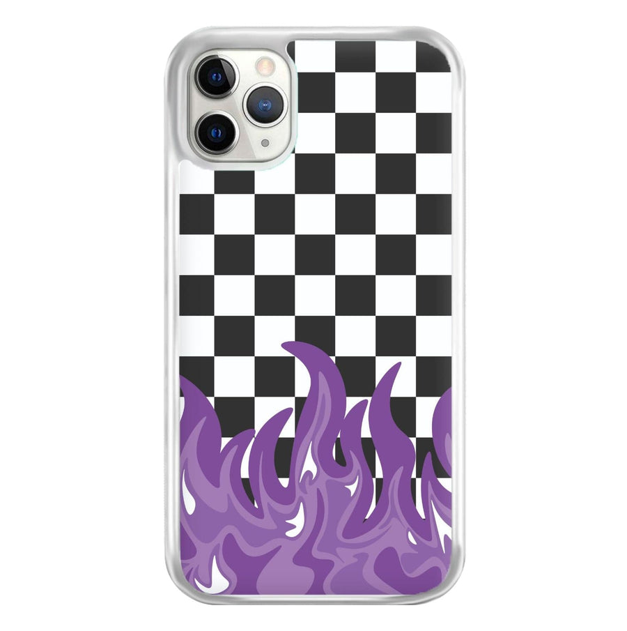 Purple Flame - Skate Aesthetic  Phone Case
