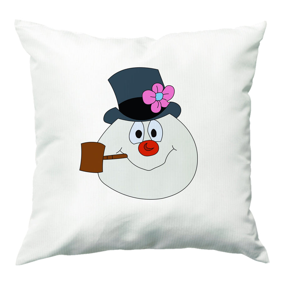 Pipe - Frosty The Snowman  Cushion