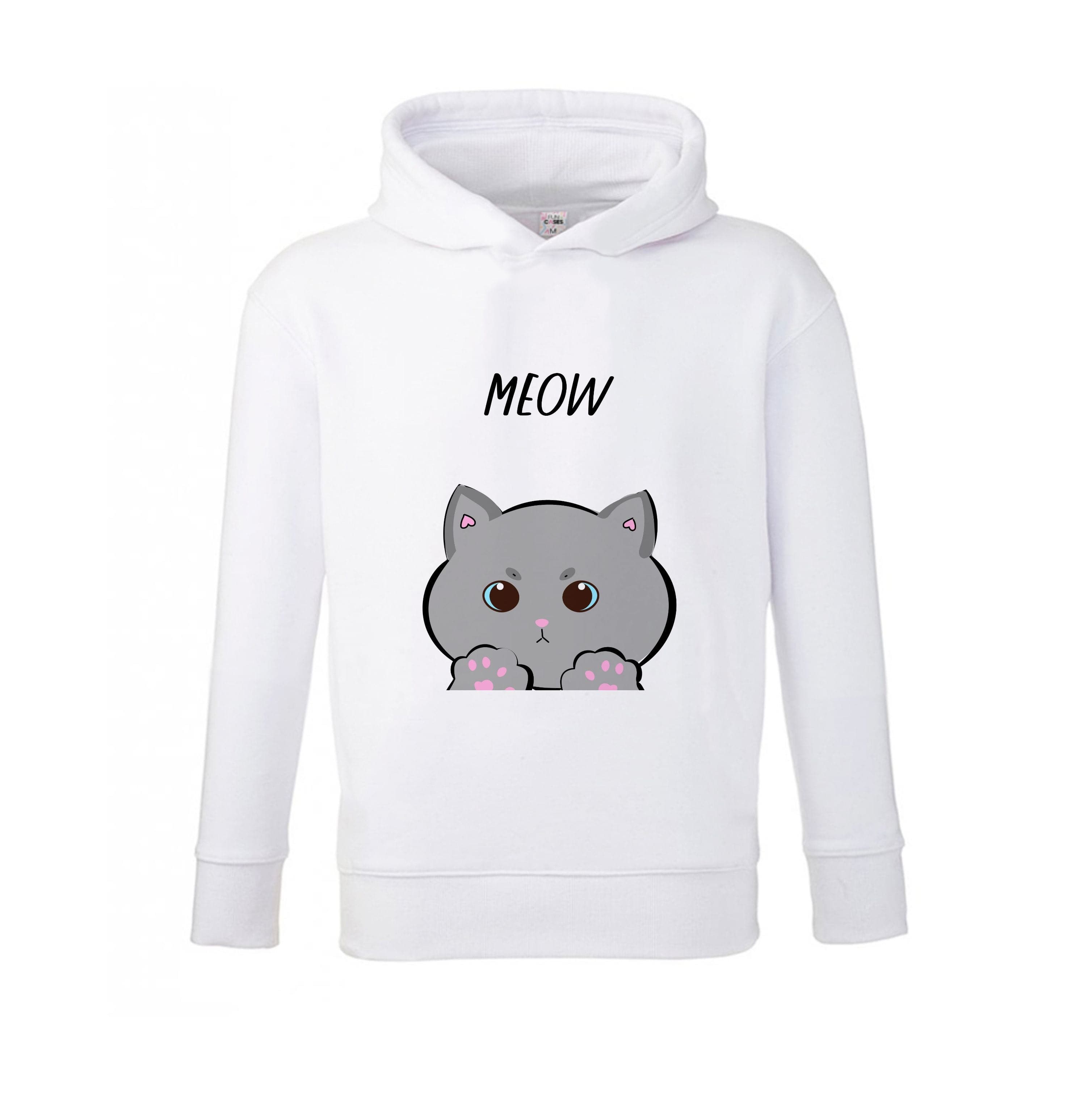 Grey Kitty - Cats Kids Hoodie