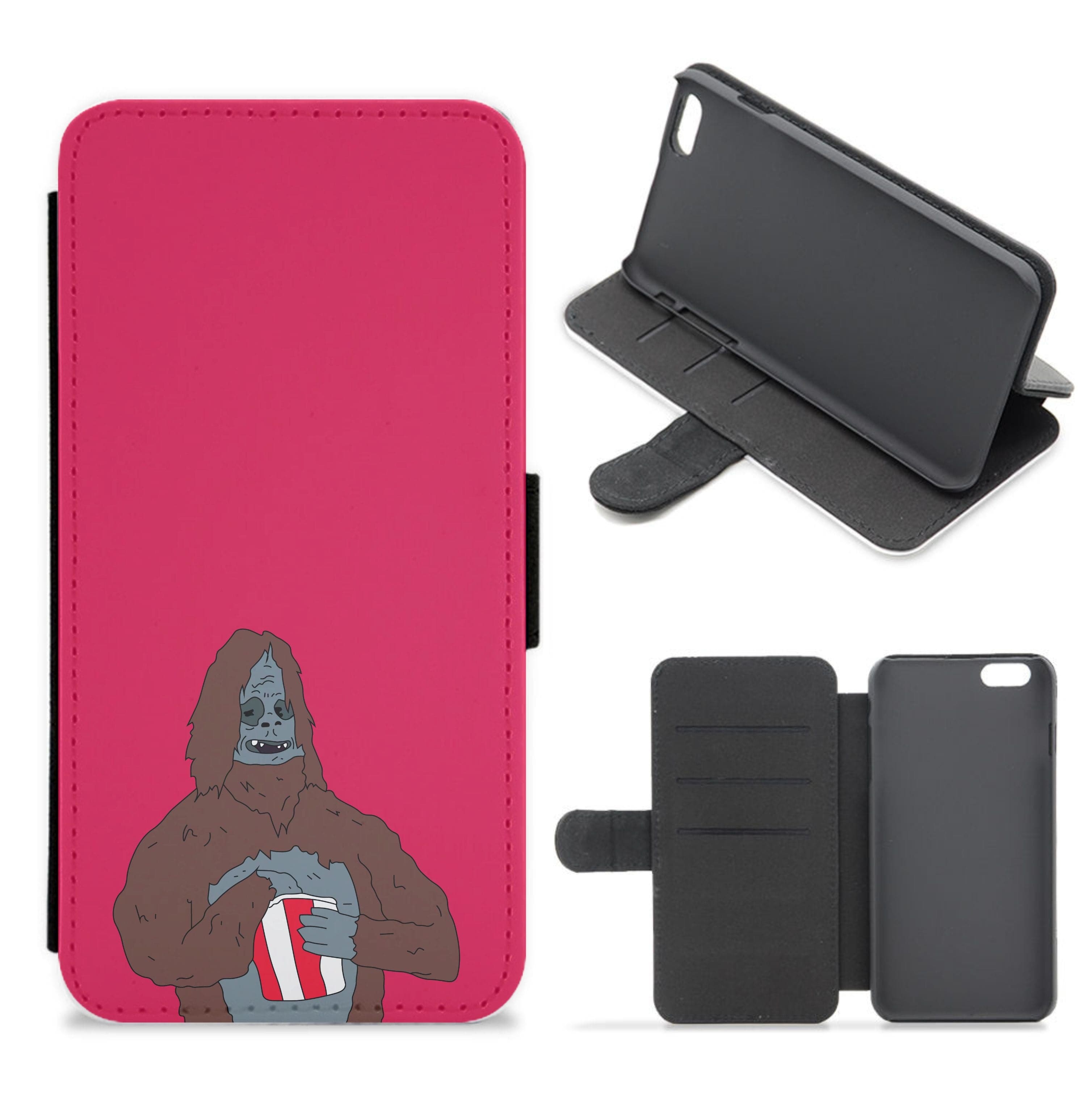 Sassy The Sasquatch Flip / Wallet Phone Case