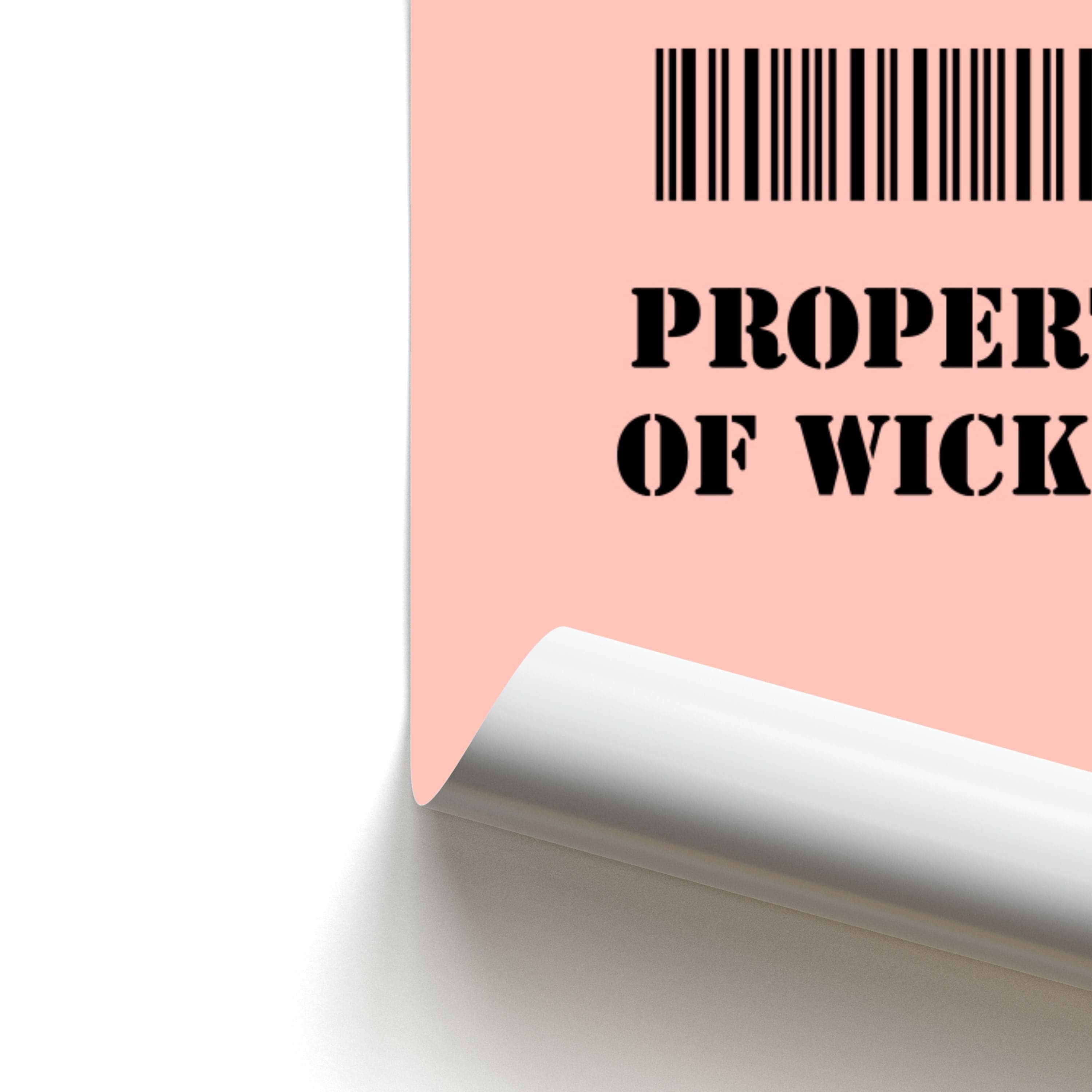 Property of Wicked - Maze Poster