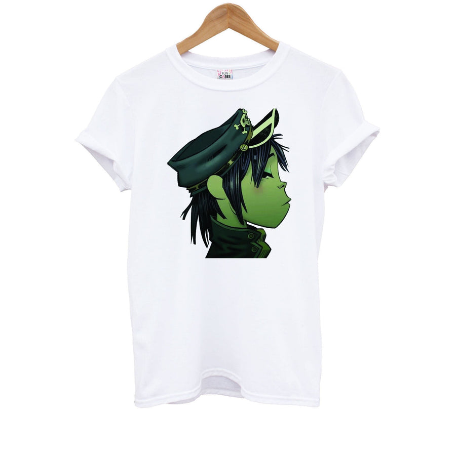 Green 2d - Gorillaz Kids T-Shirt
