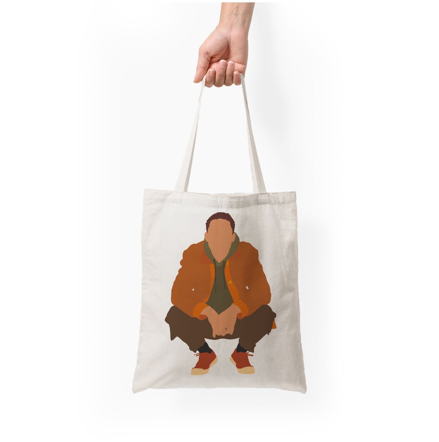 Orange Loyle Tote Bag