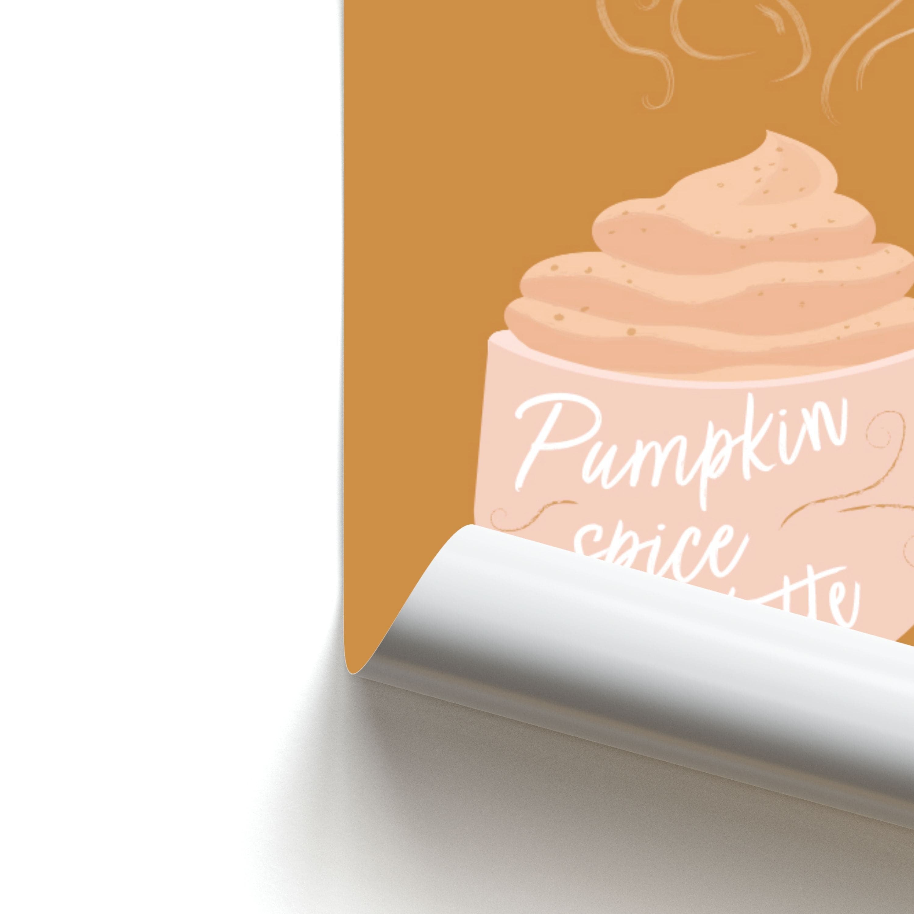 Pumpkin Spice Latte Poster