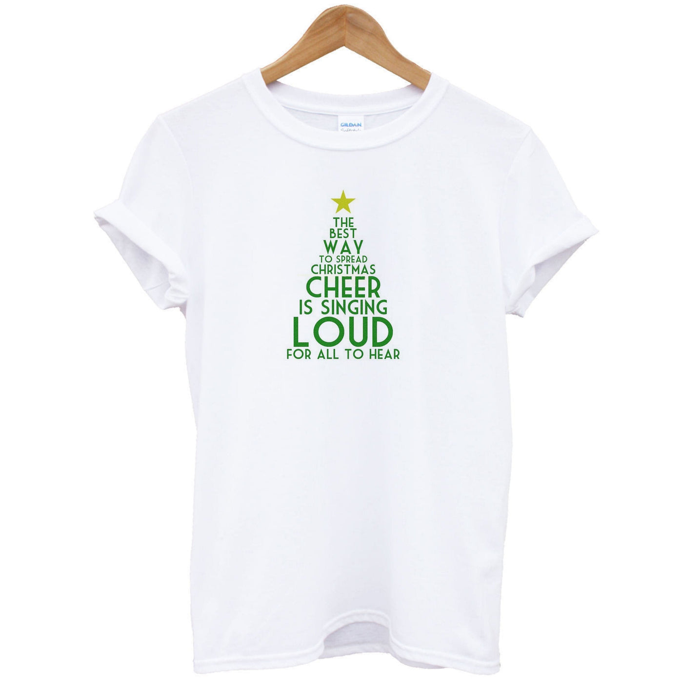 The Best Way To Spread Christmas Cheer - Elf T-Shirt
