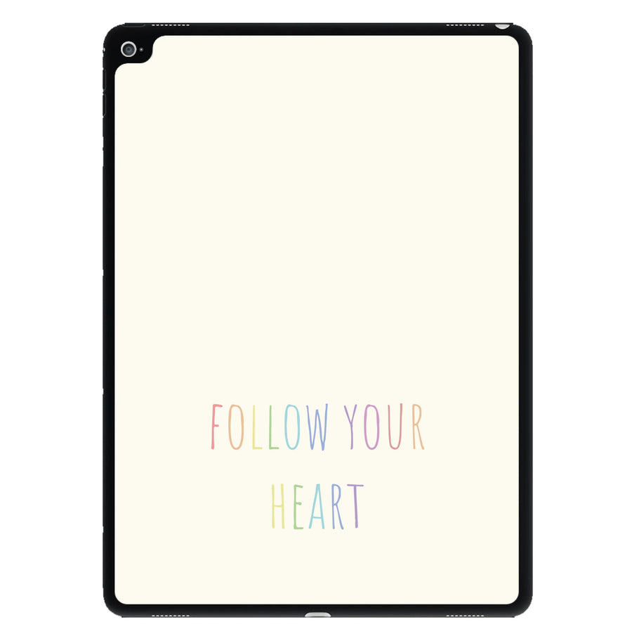 Follow Your Heart - Pride iPad Case