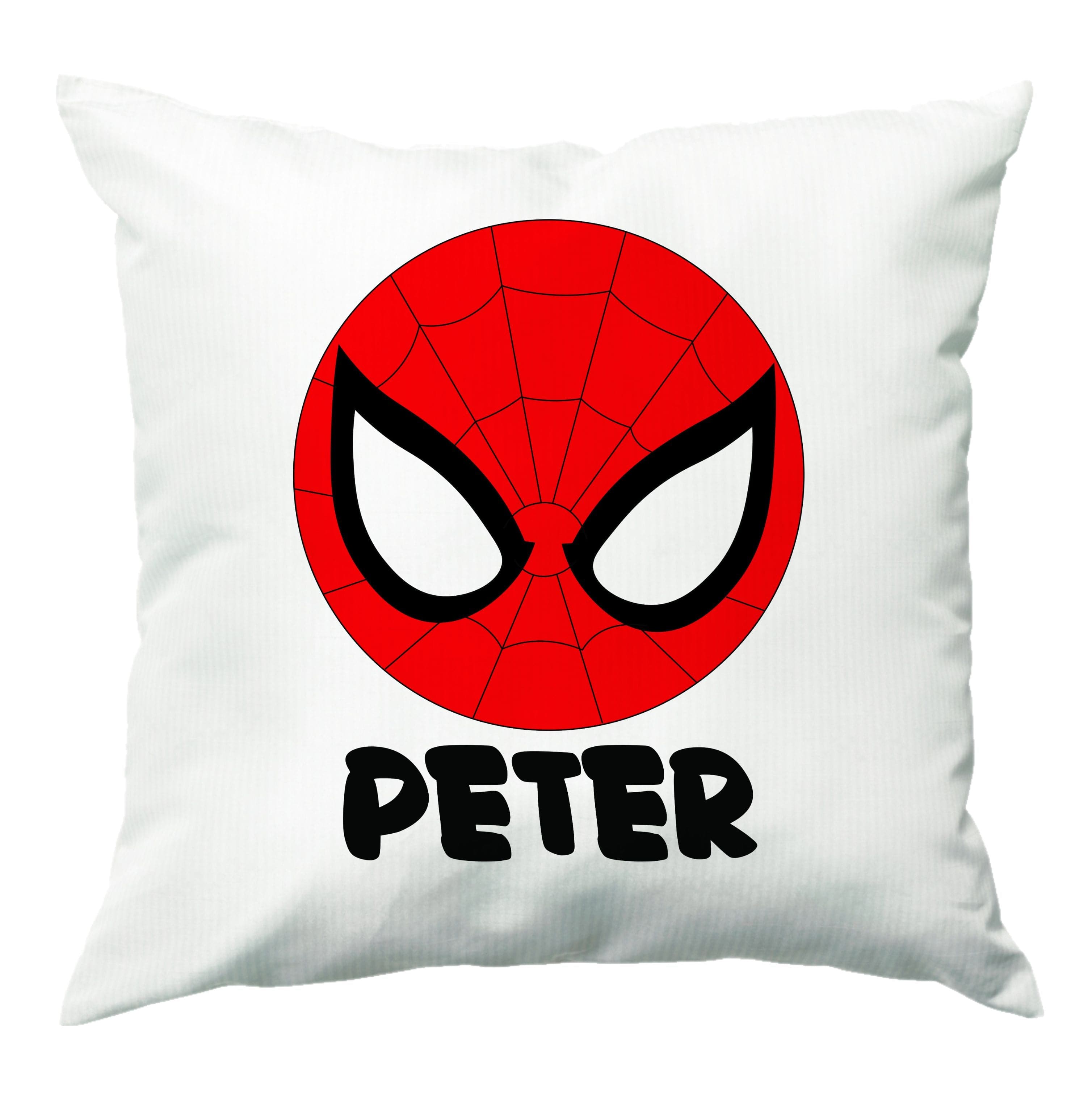 SpiderMan - Personalised Superhero Comic Cushion