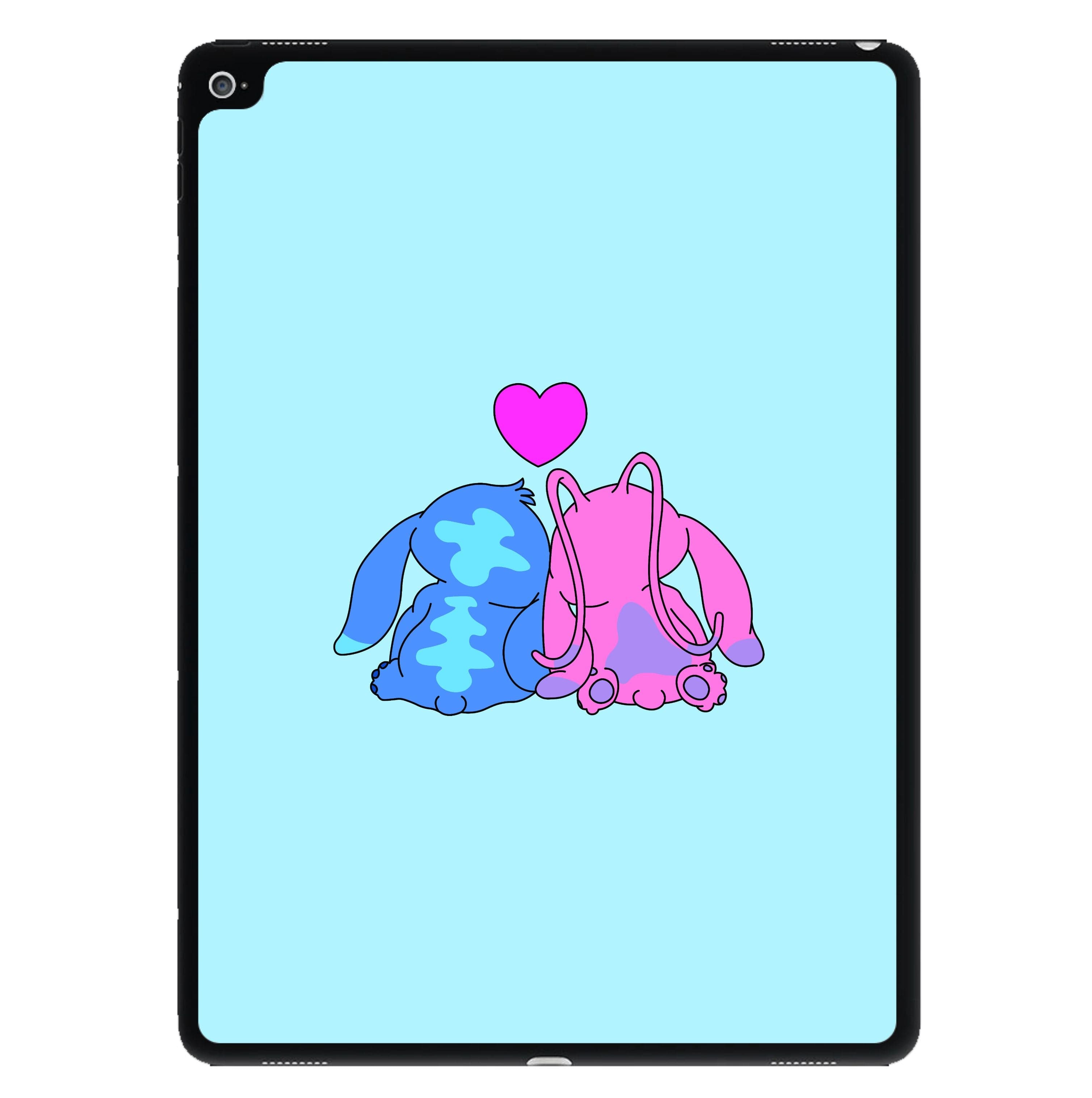 In Love - Pink Alien iPad Case