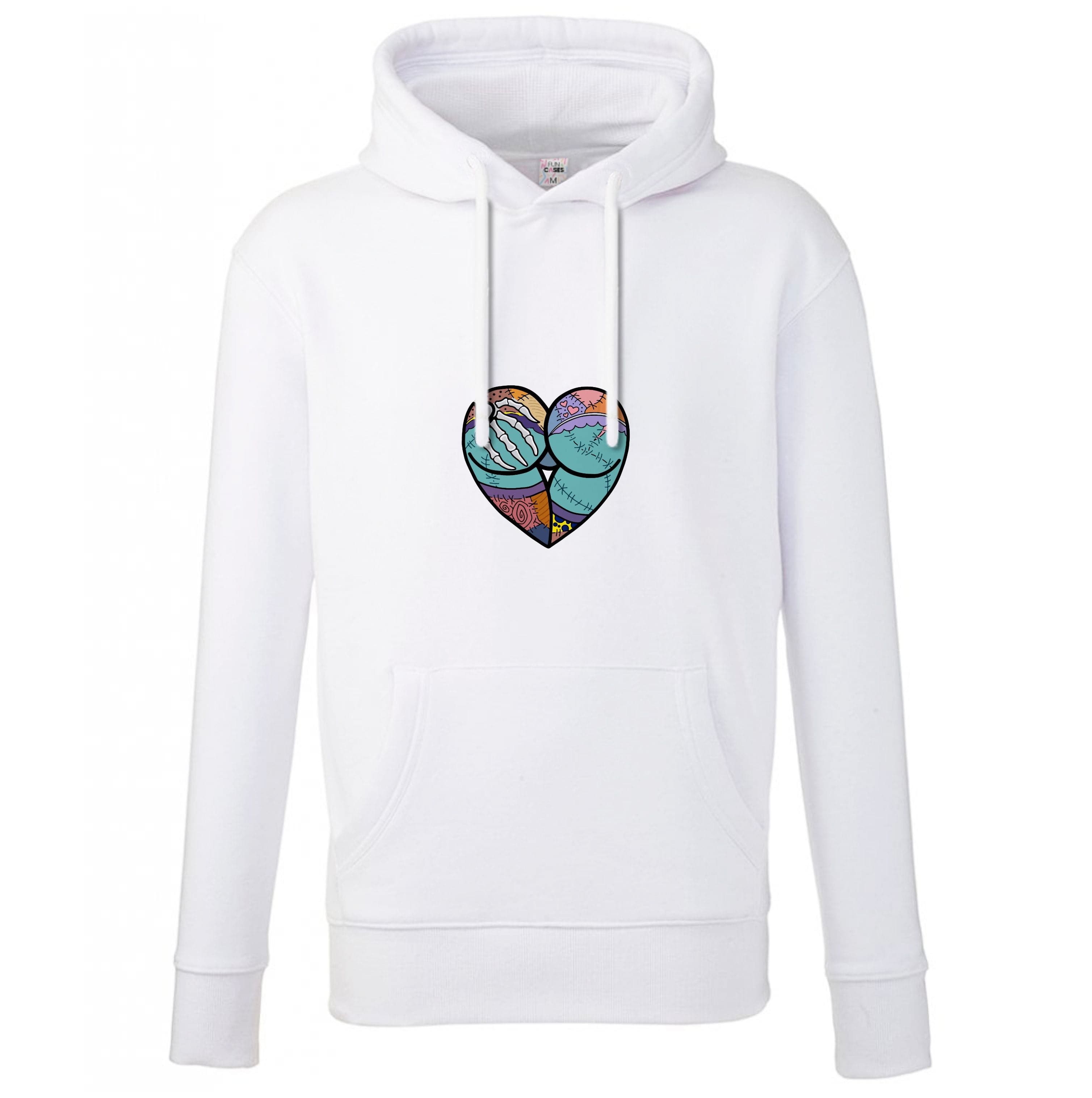 Sally And Jack Heart - TNBC Hoodie