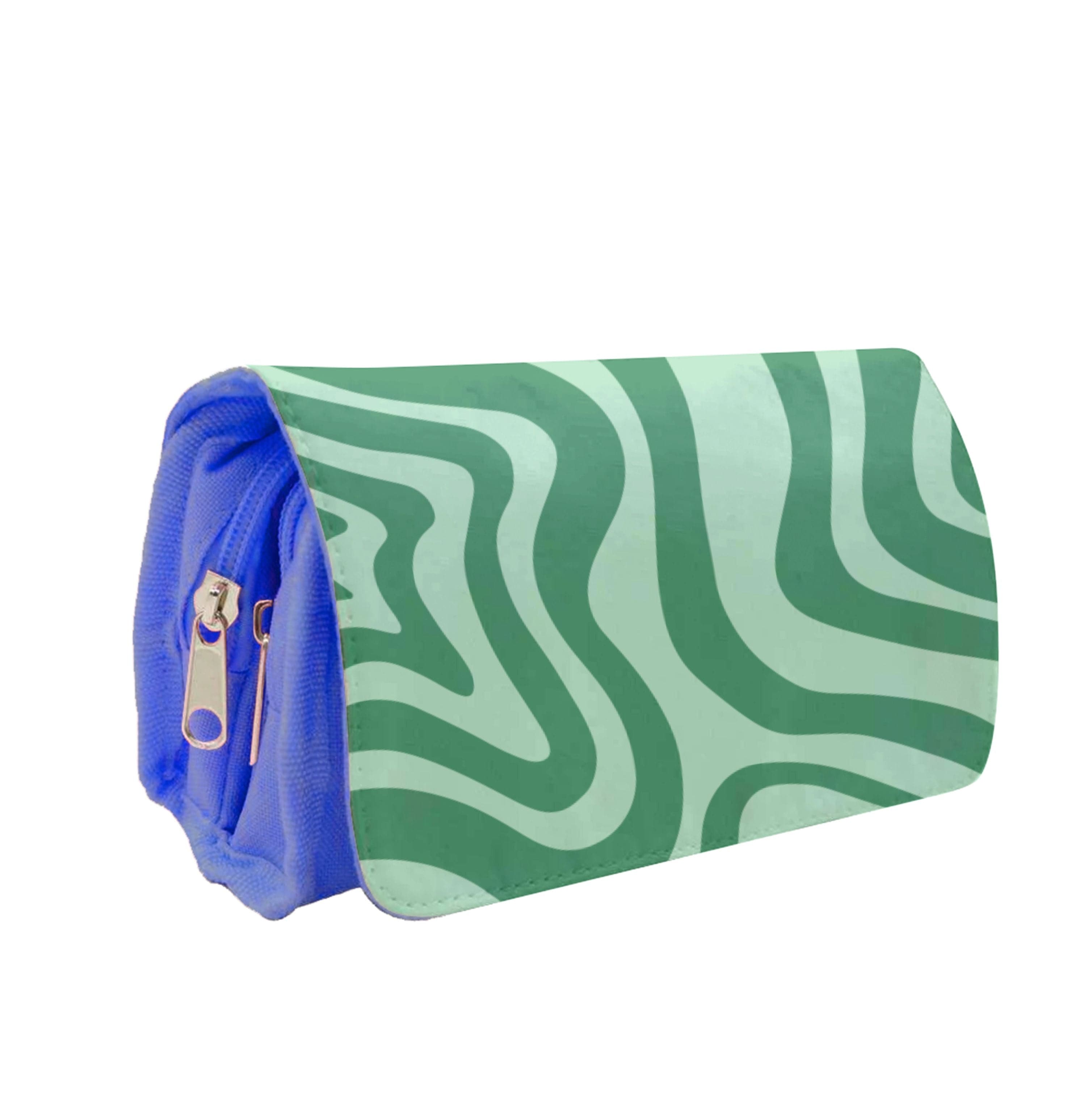 Green Abstract Halloween  Pencil Case