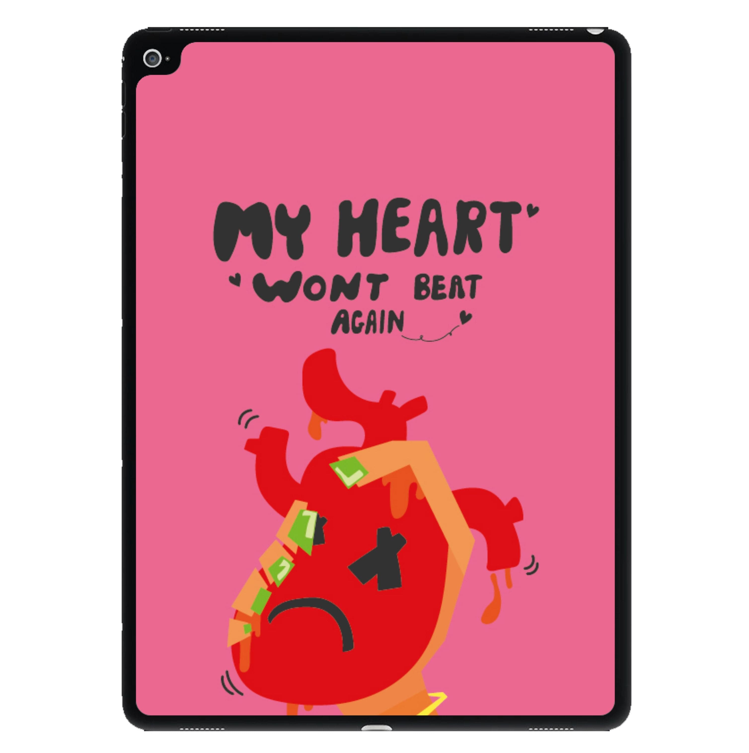 My heart wont beat again iPad Case