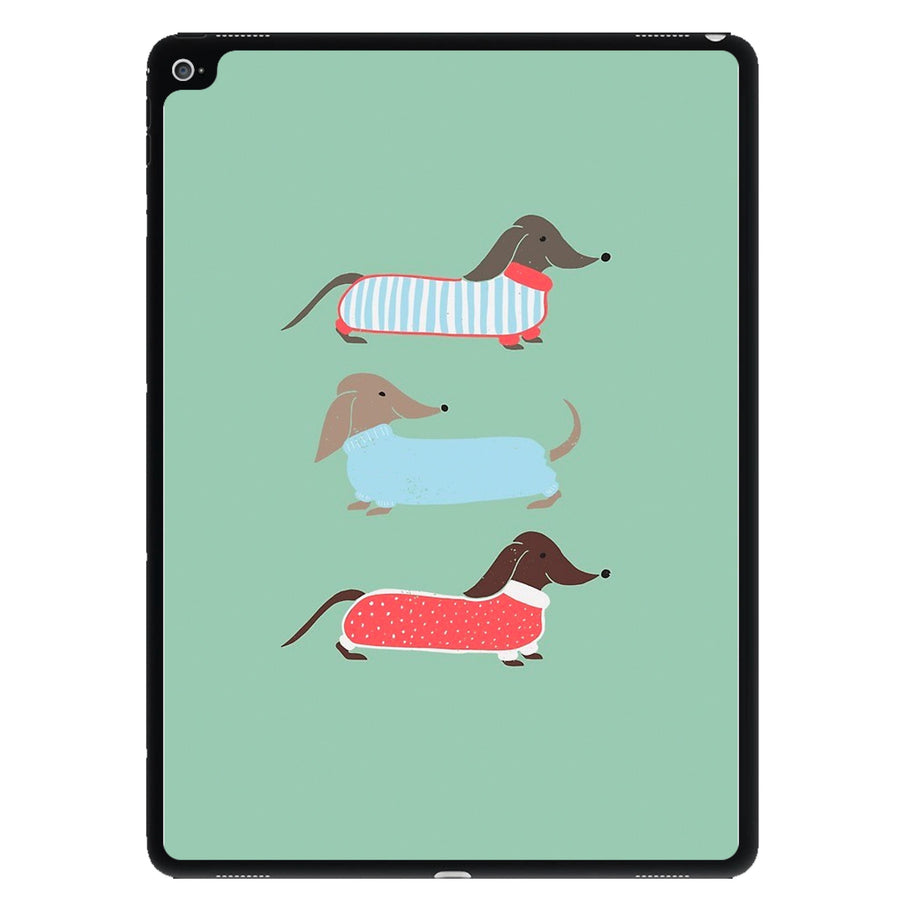Sausage Dogs in Jumpers iPad Case