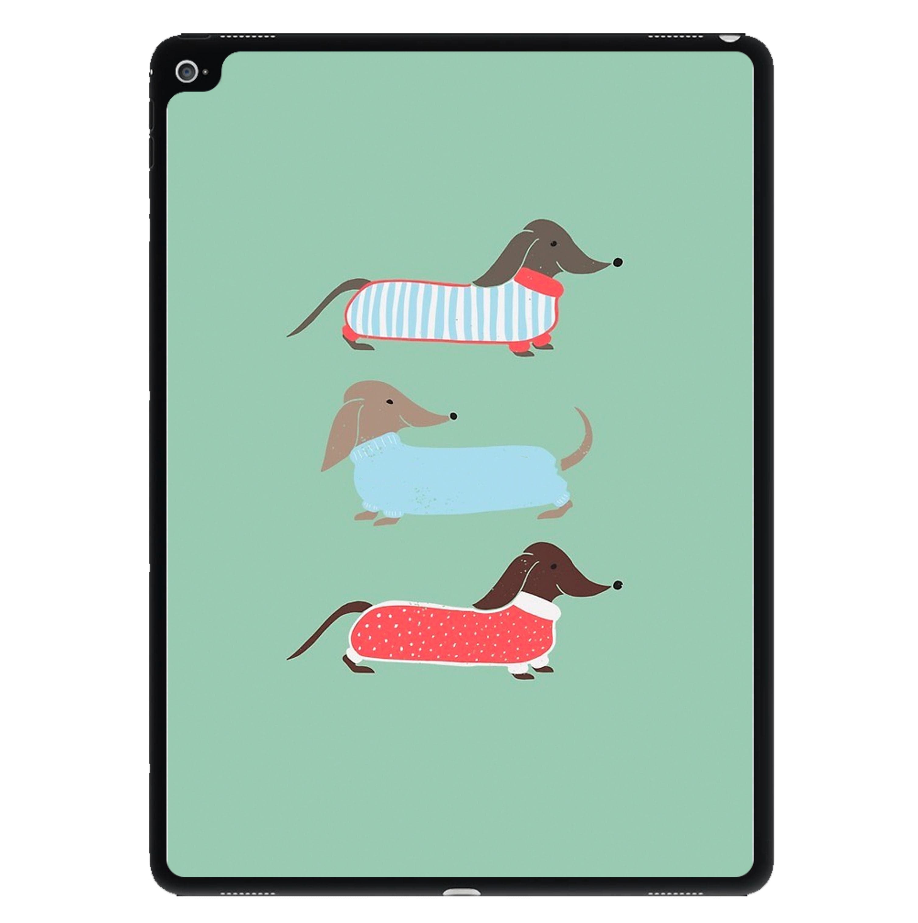 Sausage Dogs in Jumpers iPad Case