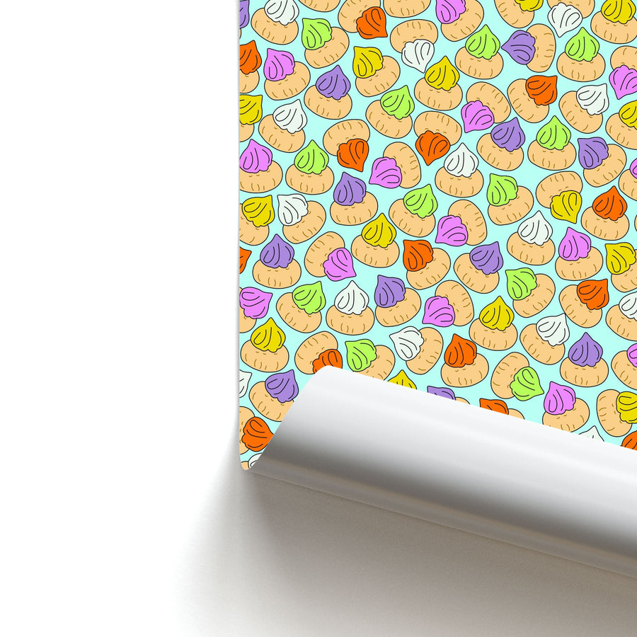 Iced Gems - Biscuits Patterns Poster