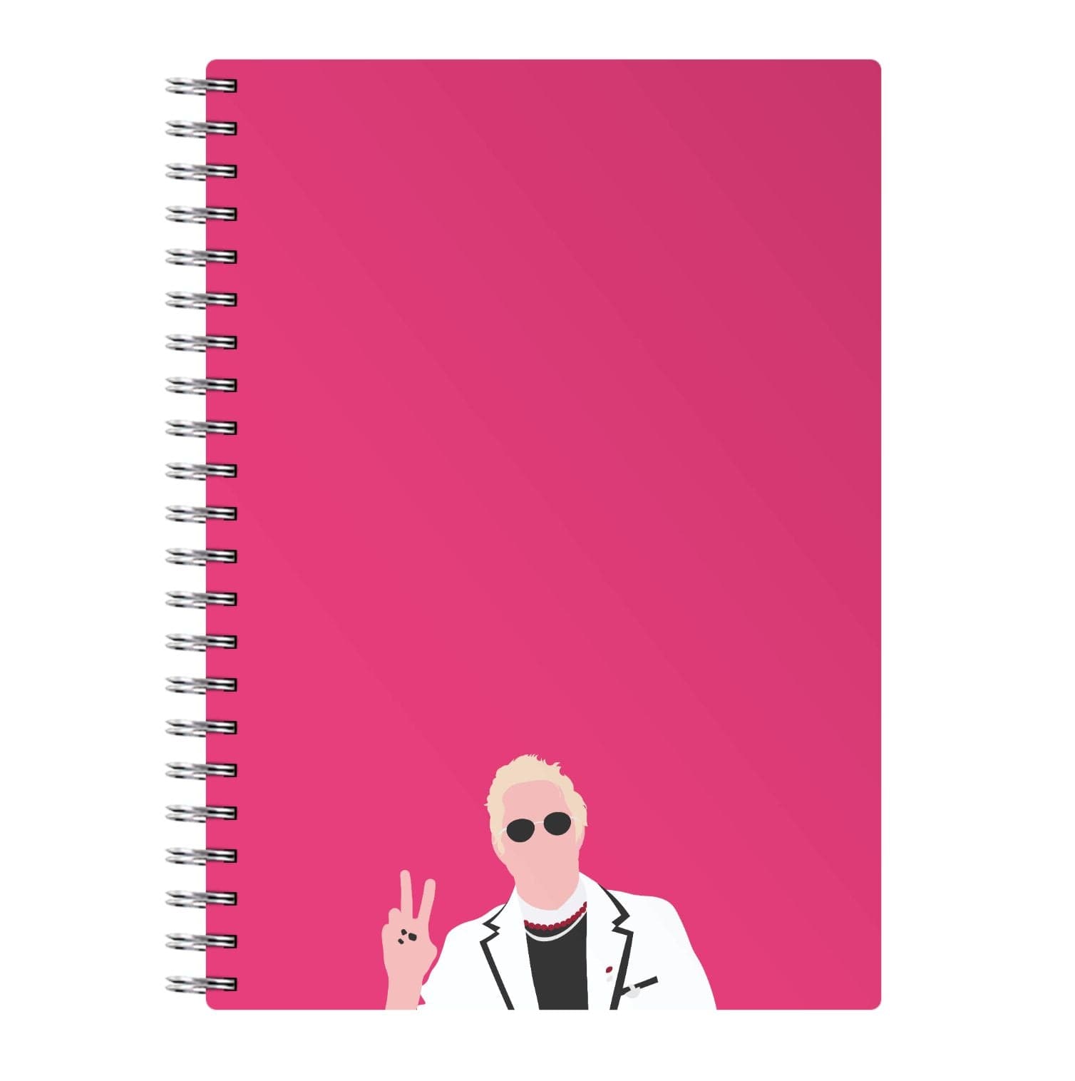 Pink Davidson Notebook