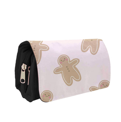 Gingerbread Men Christmas Pattern Pencil Case