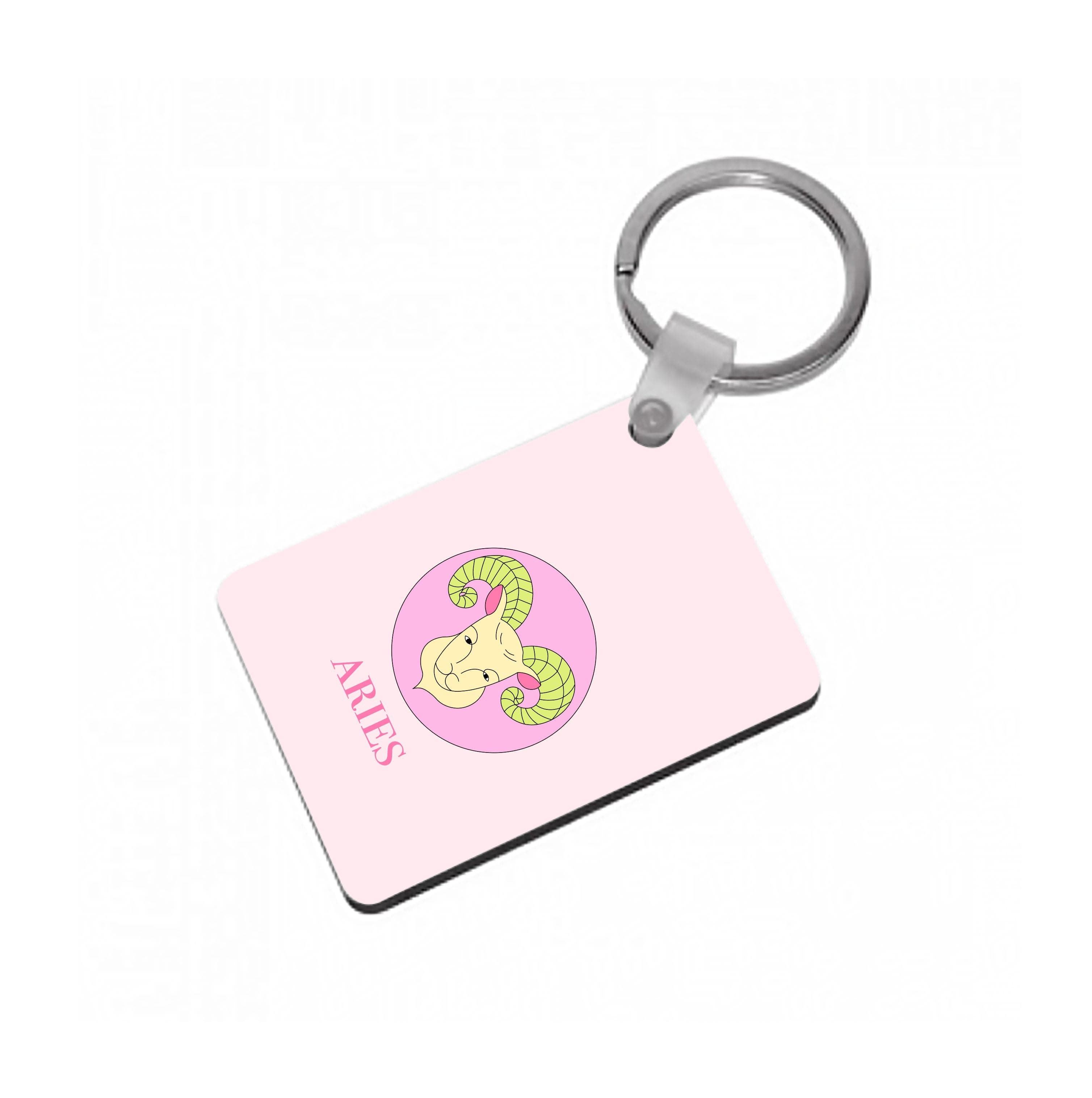 Aries - Tarot Cards Keyring