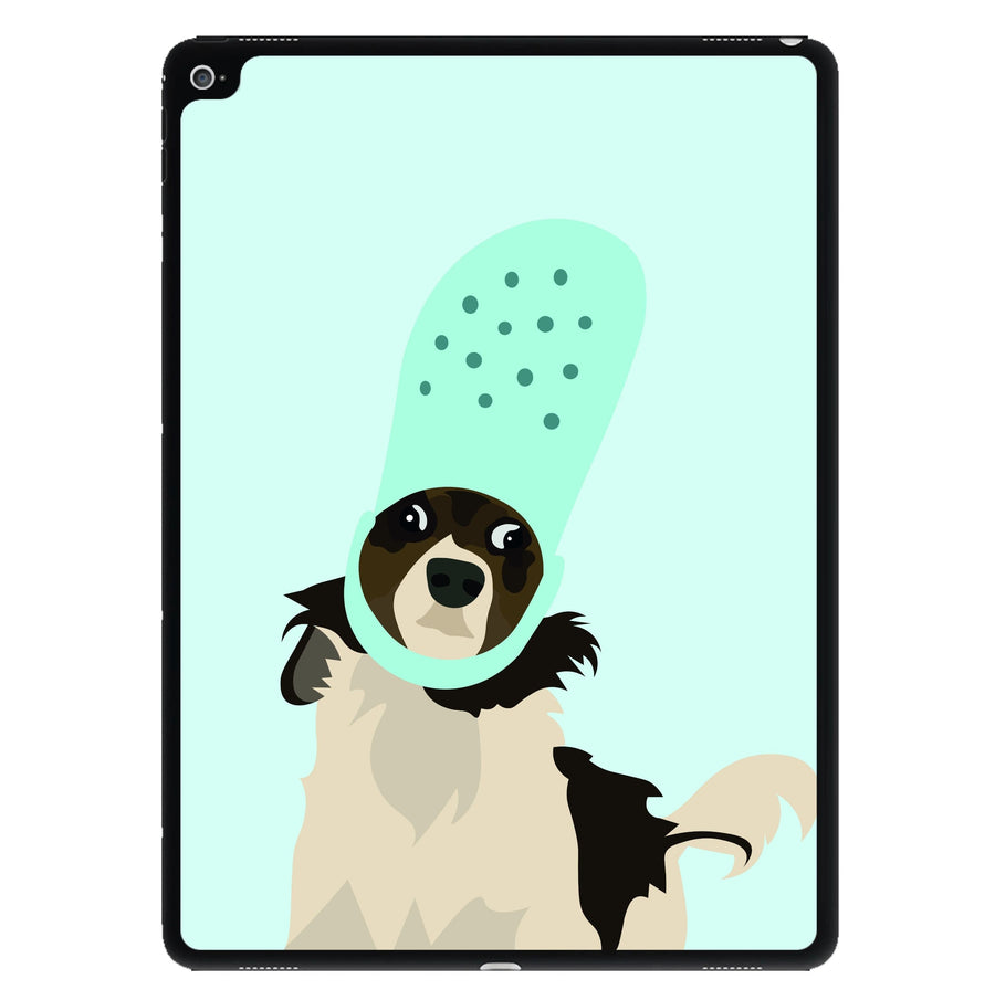 Crocs On Dog - Crocs iPad Case