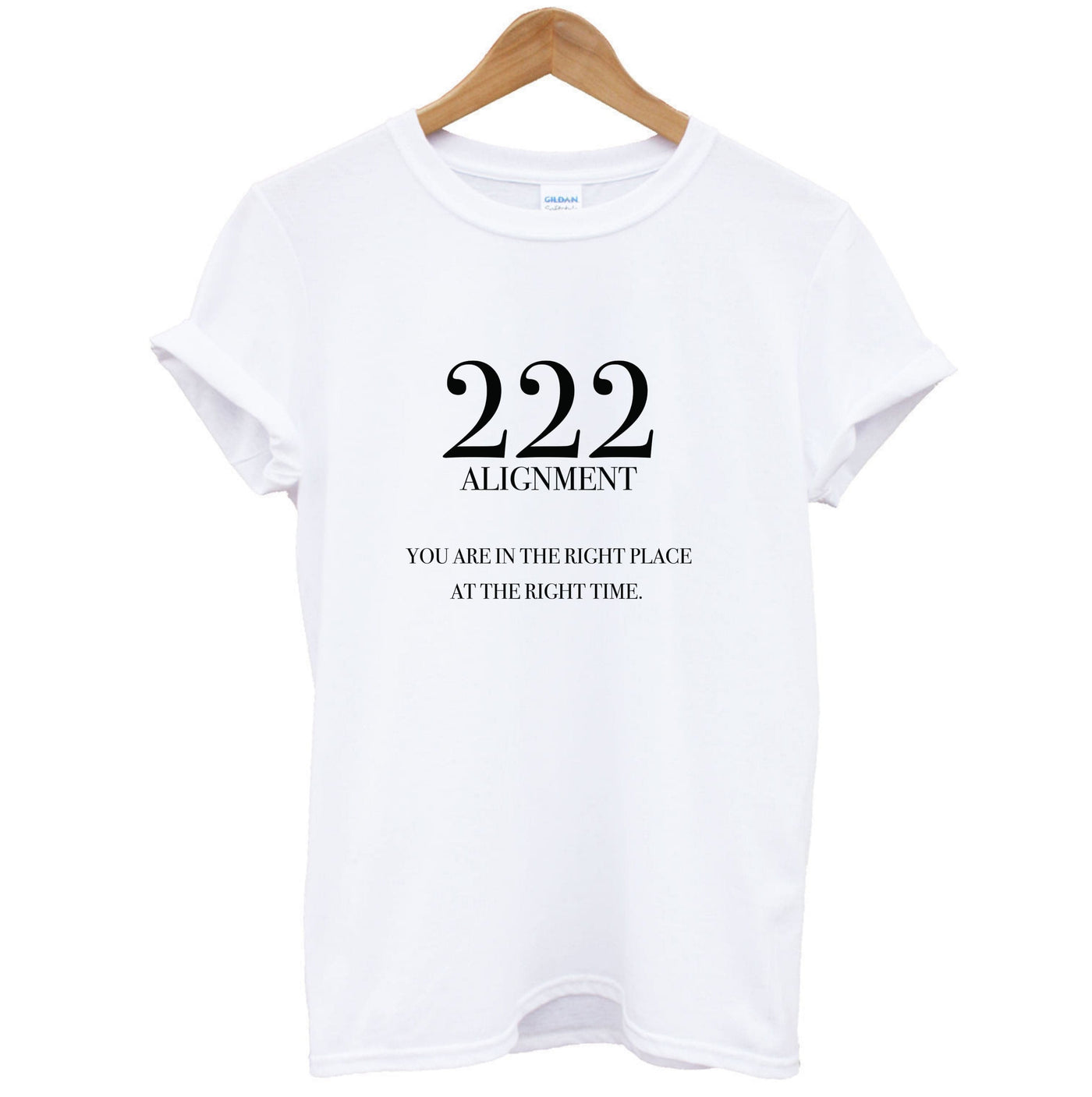 222 - Angel Numbers T-Shirt