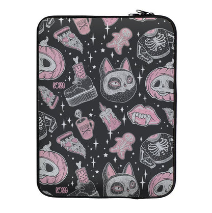 Spooks or Creeps Halloween Laptop Sleeve