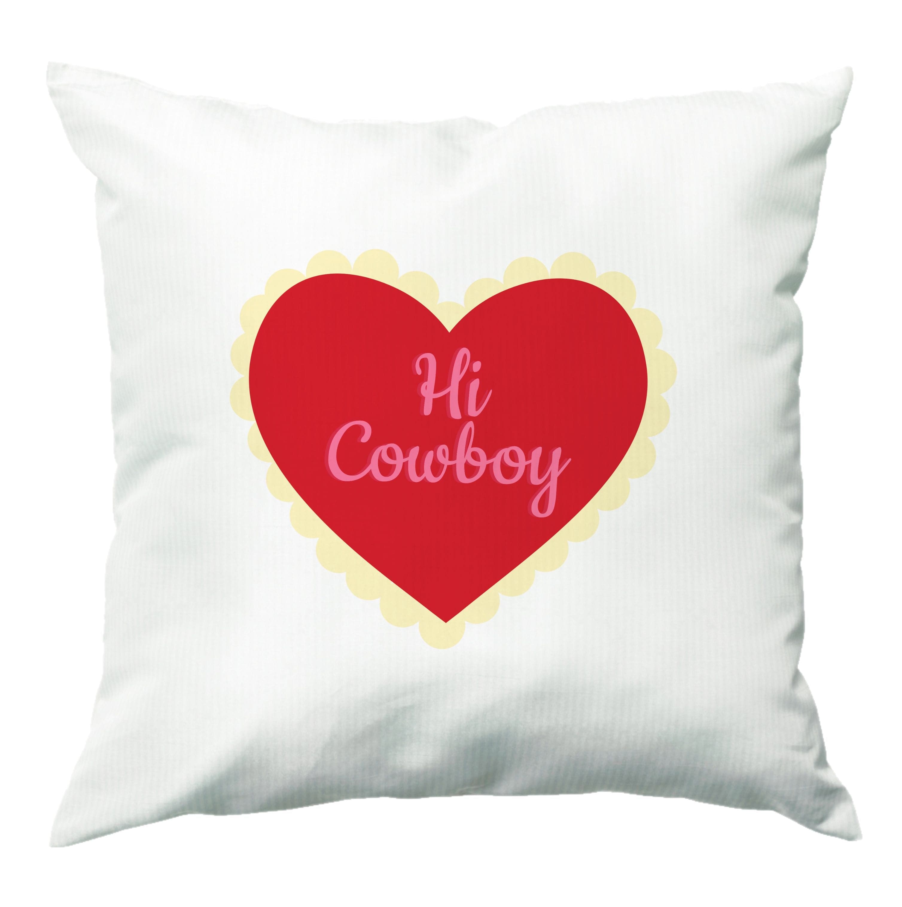 Hi Cowboy - Western  Cushion