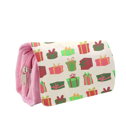 Presents - Christmas Patterns Pencil Case