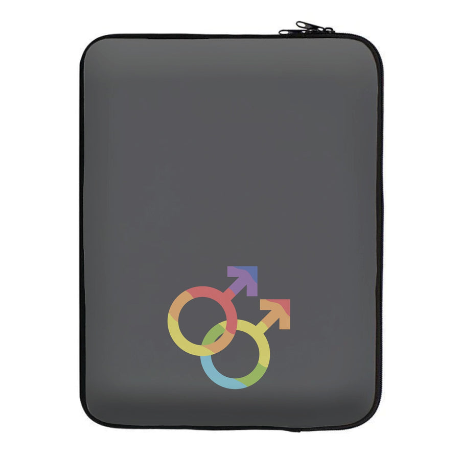 Gender Symbol Male - Pride Laptop Sleeve