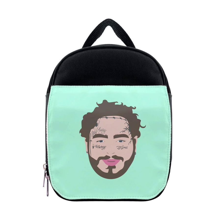 Face Tattoos - Post Malone Lunchbox
