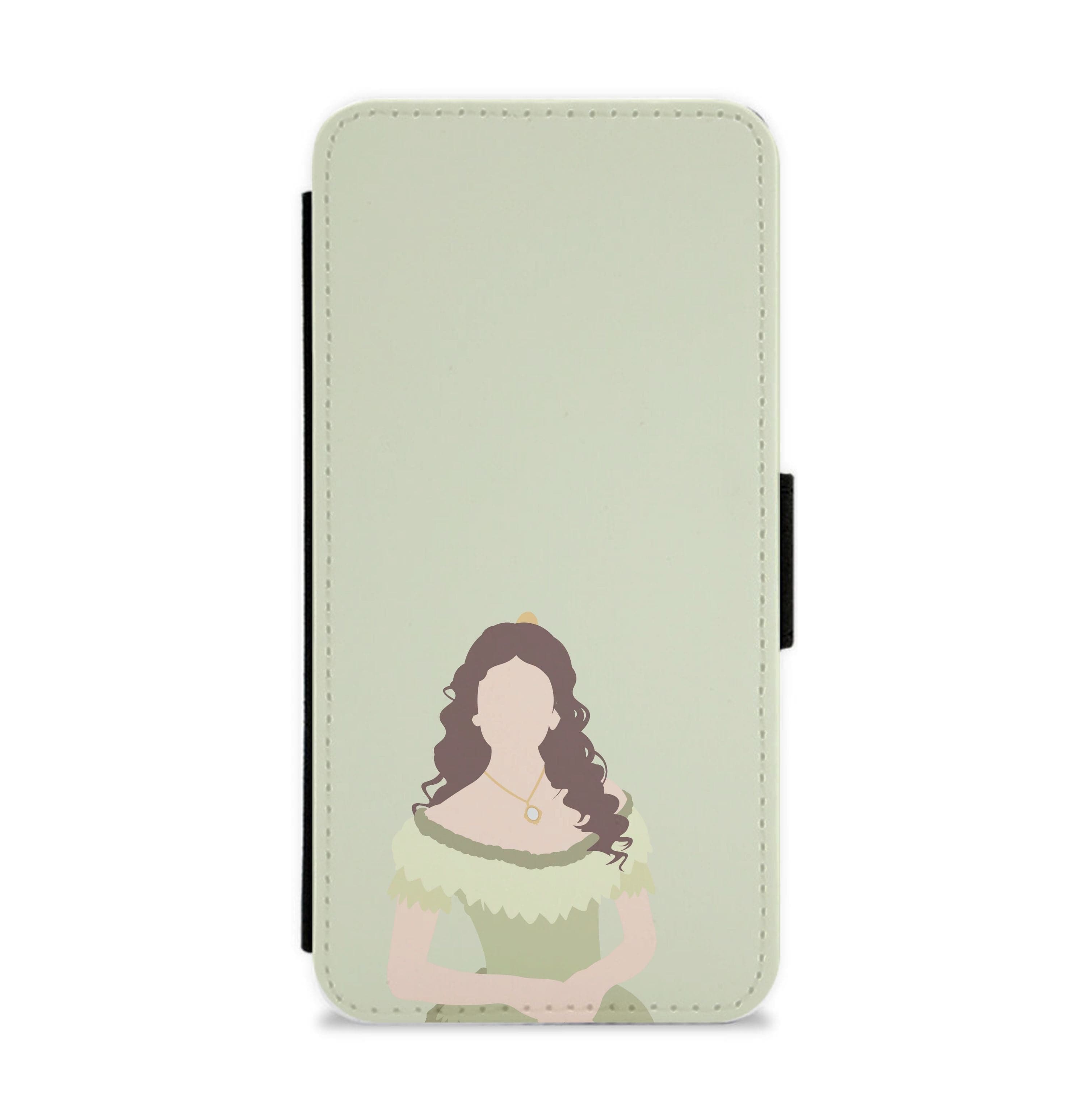 Elena Green Dress - VD Flip / Wallet Phone Case