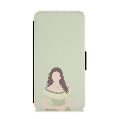 Elena Green Dress - VD Flip / Wallet Phone Case