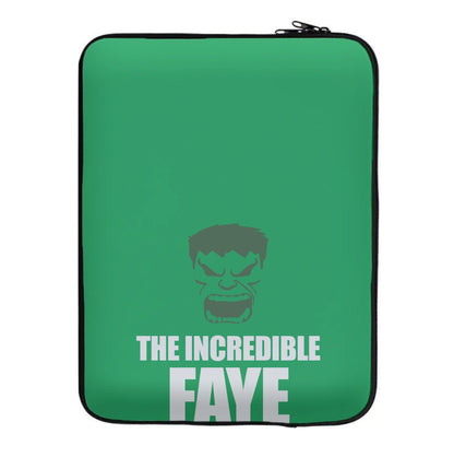 Hulk - Personalised Superhero Comic Laptop Sleeve