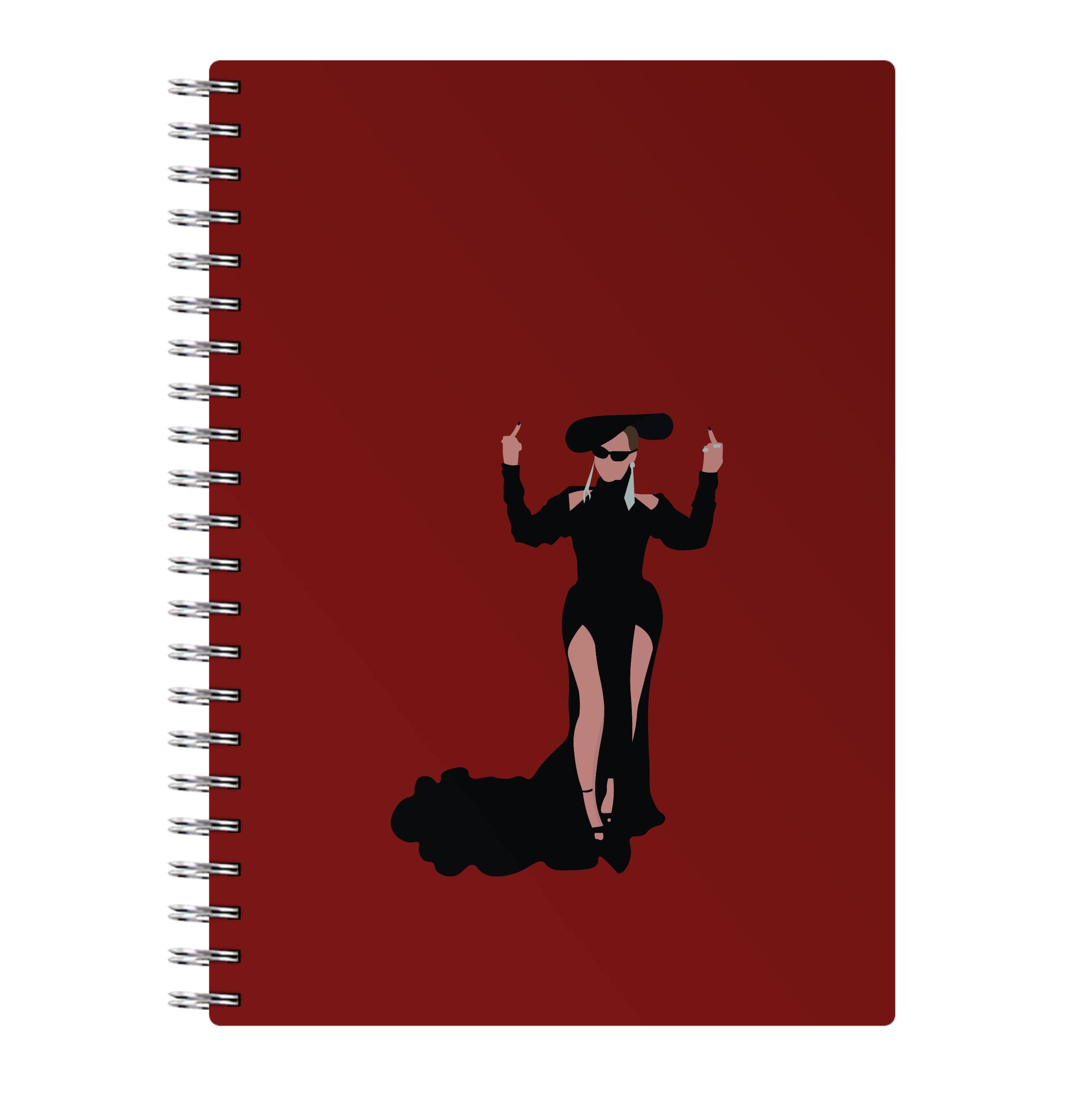 Middle Fingers - Queen B Notebook