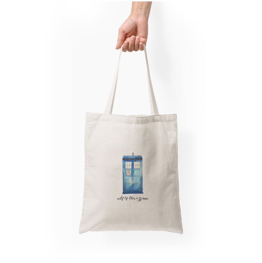 All of Time and Space - Doctor Who Tote Bag