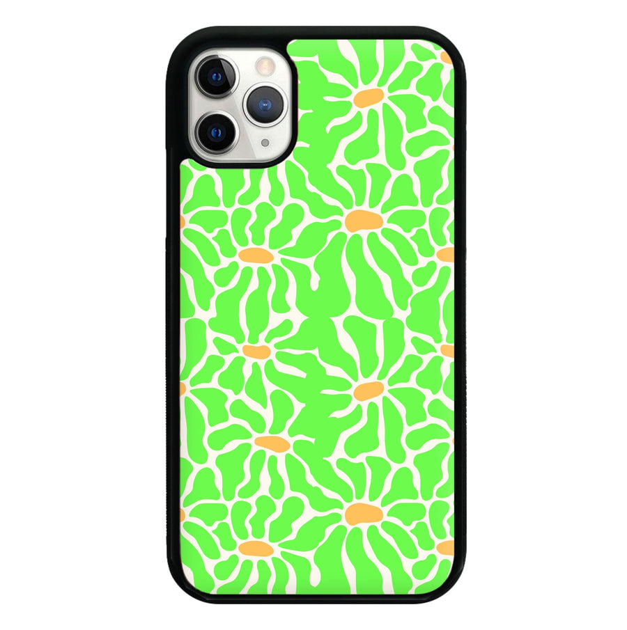 Green Flowers - Summer Phone Case