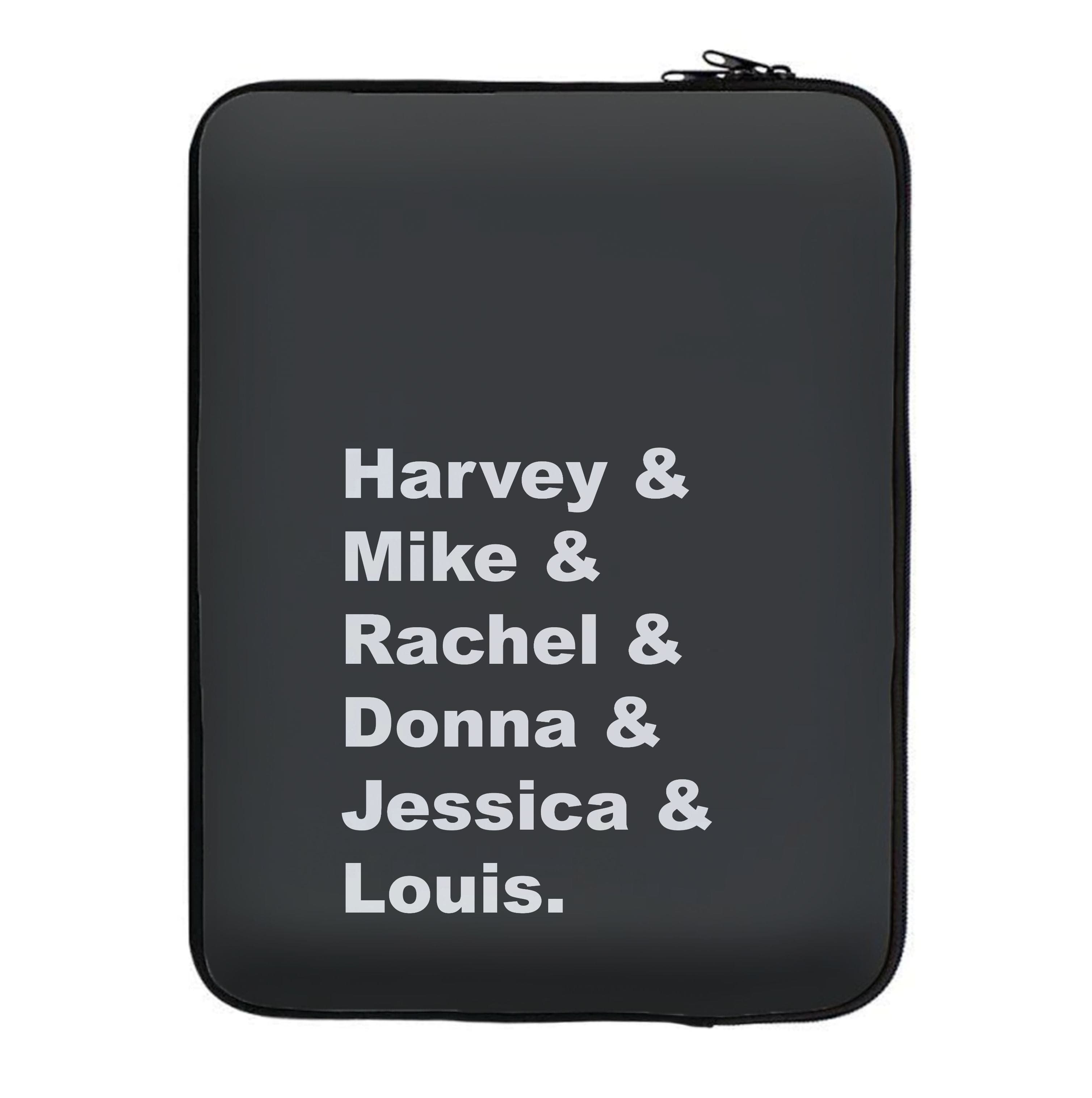 Character Names Laptop Sleeve