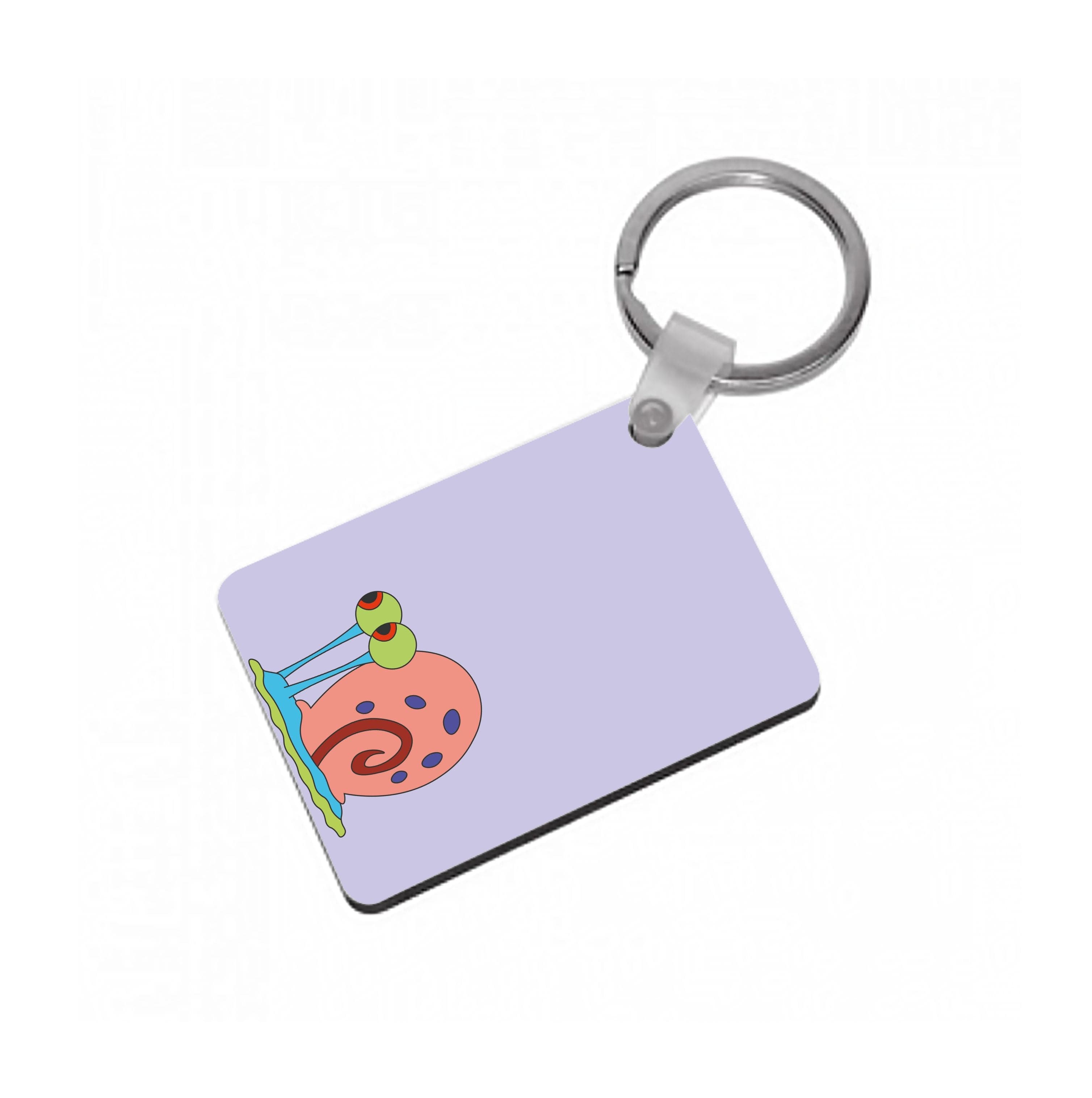 Gary The Snail Keyring