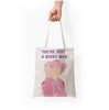 Everything but cases Tote Bags