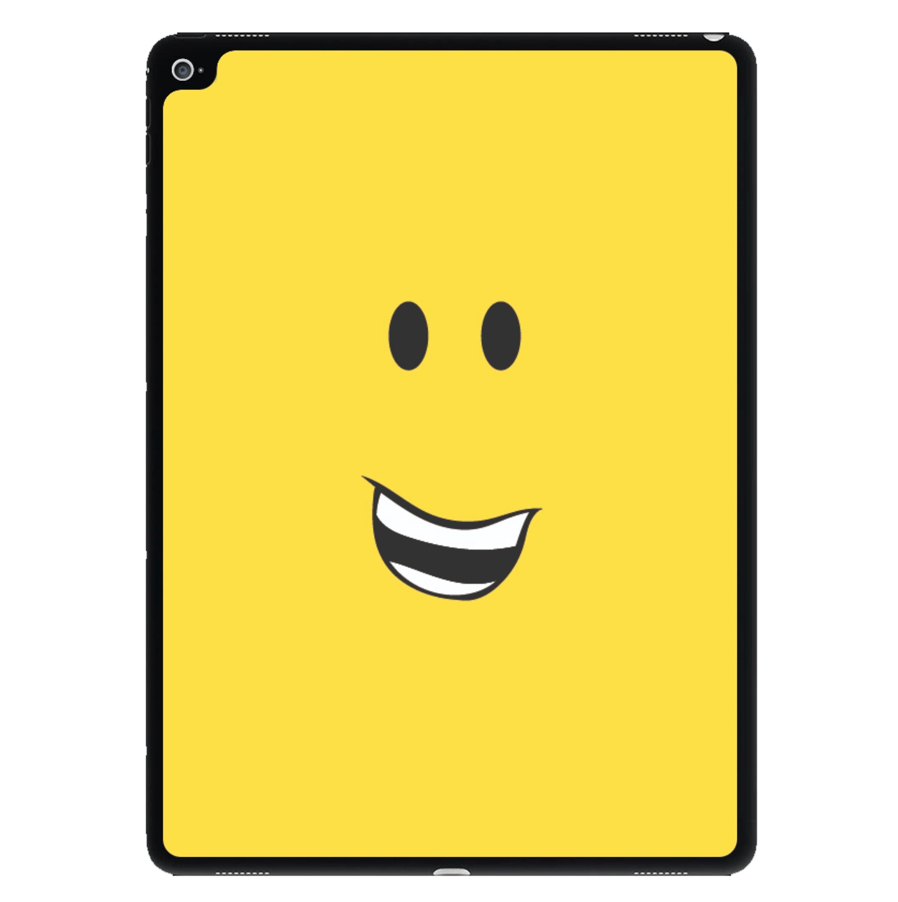 Yellow Face iPad Case