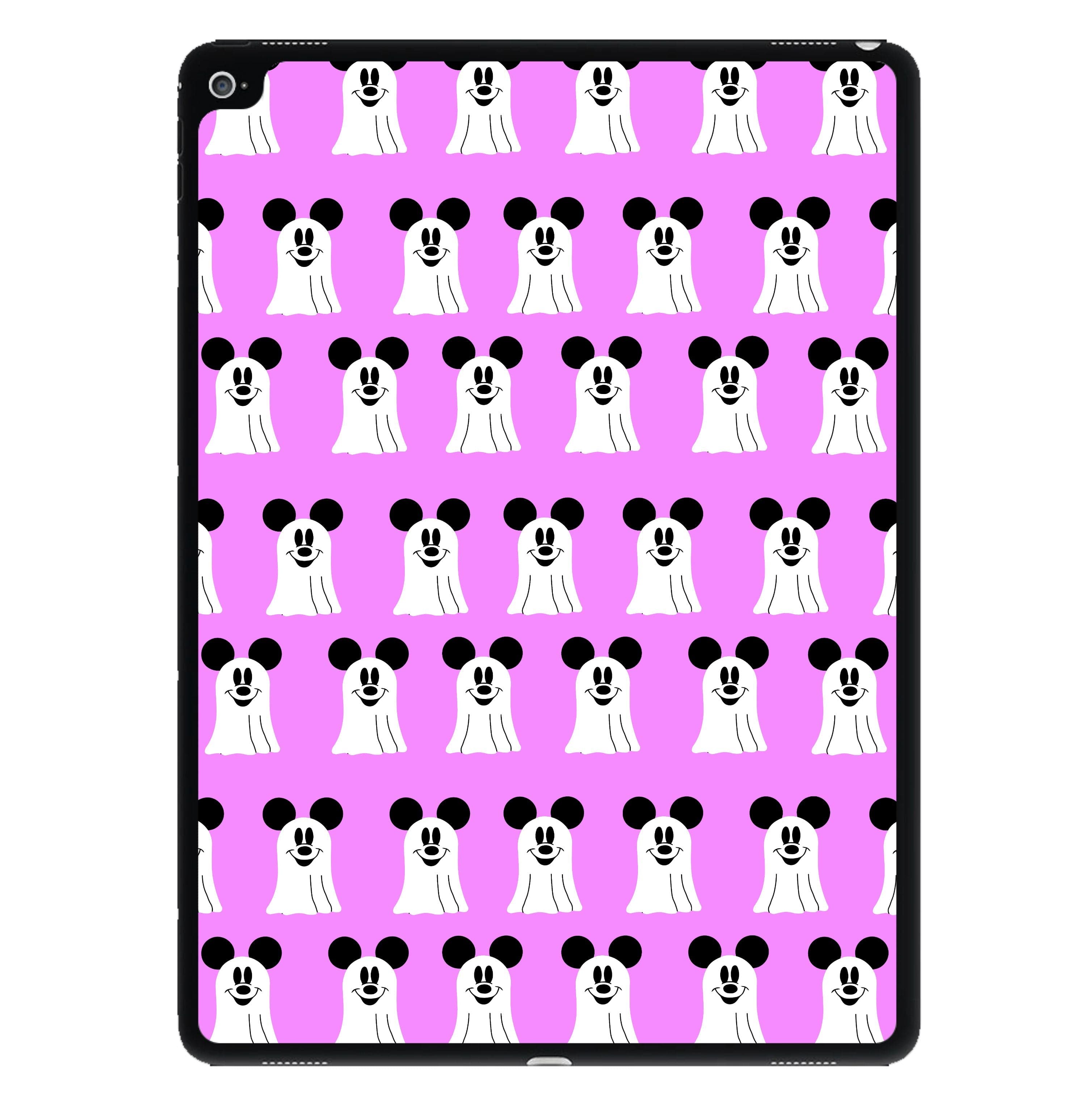 Mouse Ghost Pattern Halloween iPad Case