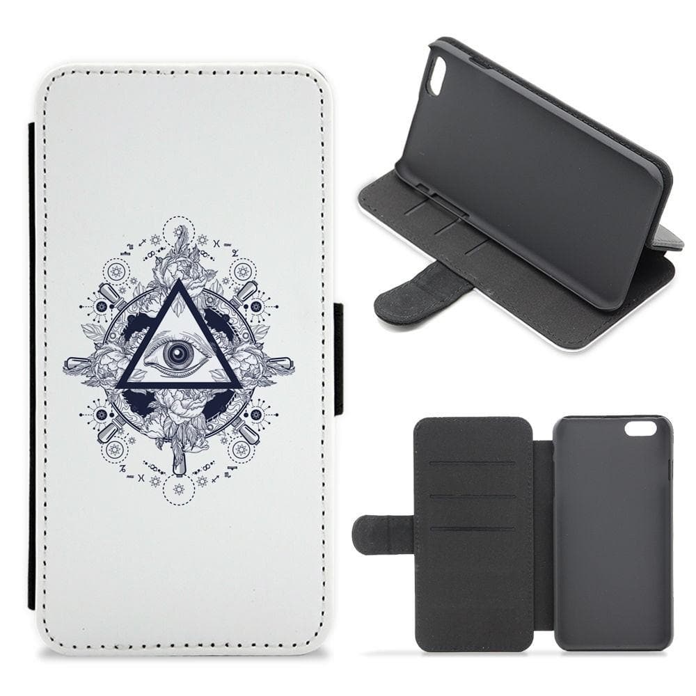 Illuminati Flip / Wallet Phone Case - Fun Cases