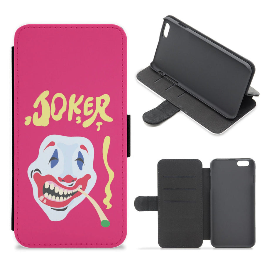 Smoking - Joker Flip / Wallet Phone Case