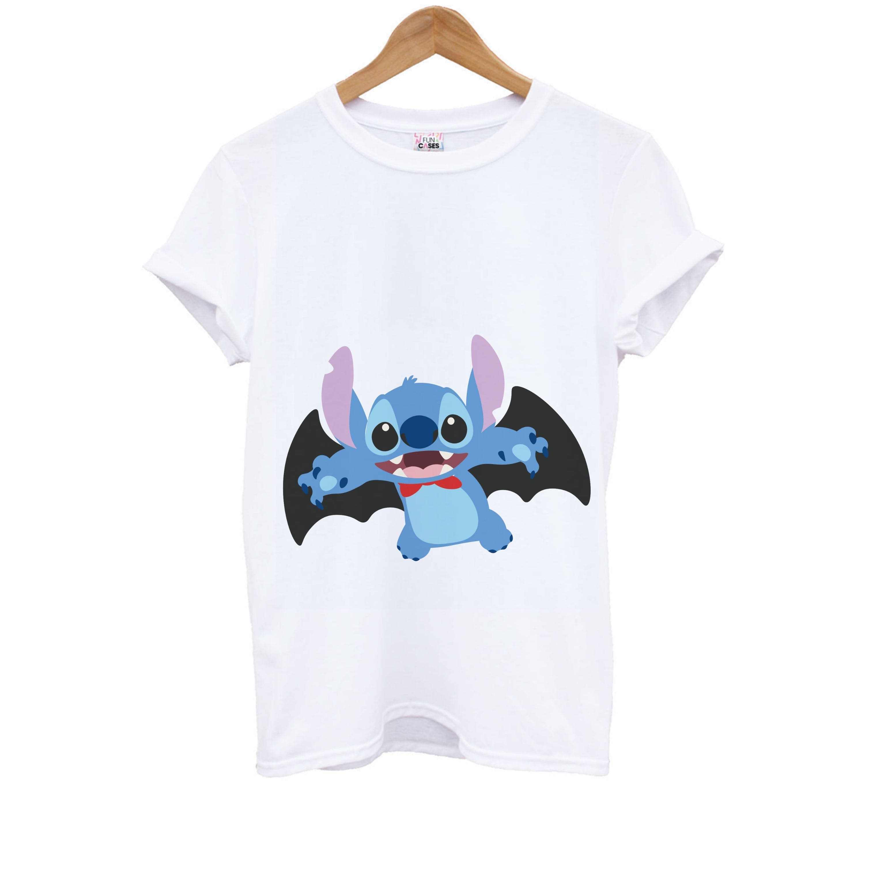 Vampire Alien Blue Halloween Kids T-Shirt