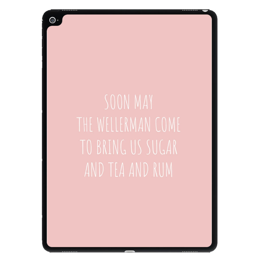 Wellerman - Sea Shanty TikTok iPad Case