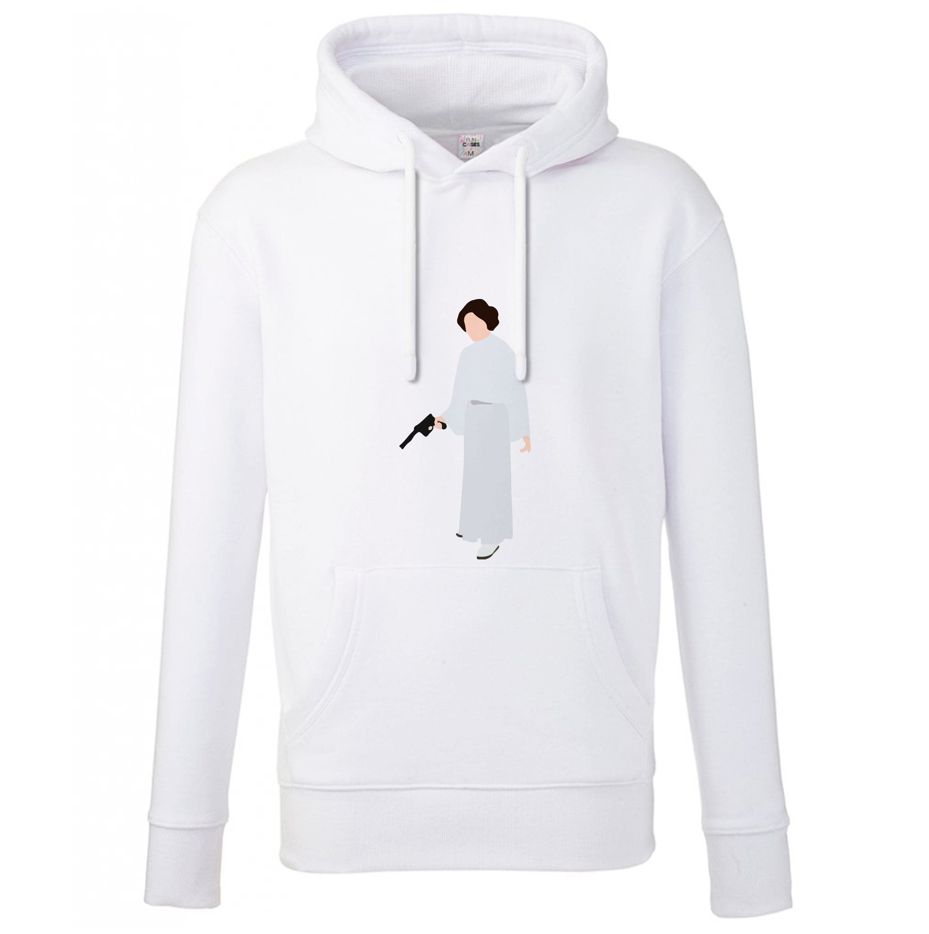 Leia Faceless With Gun Hoodie