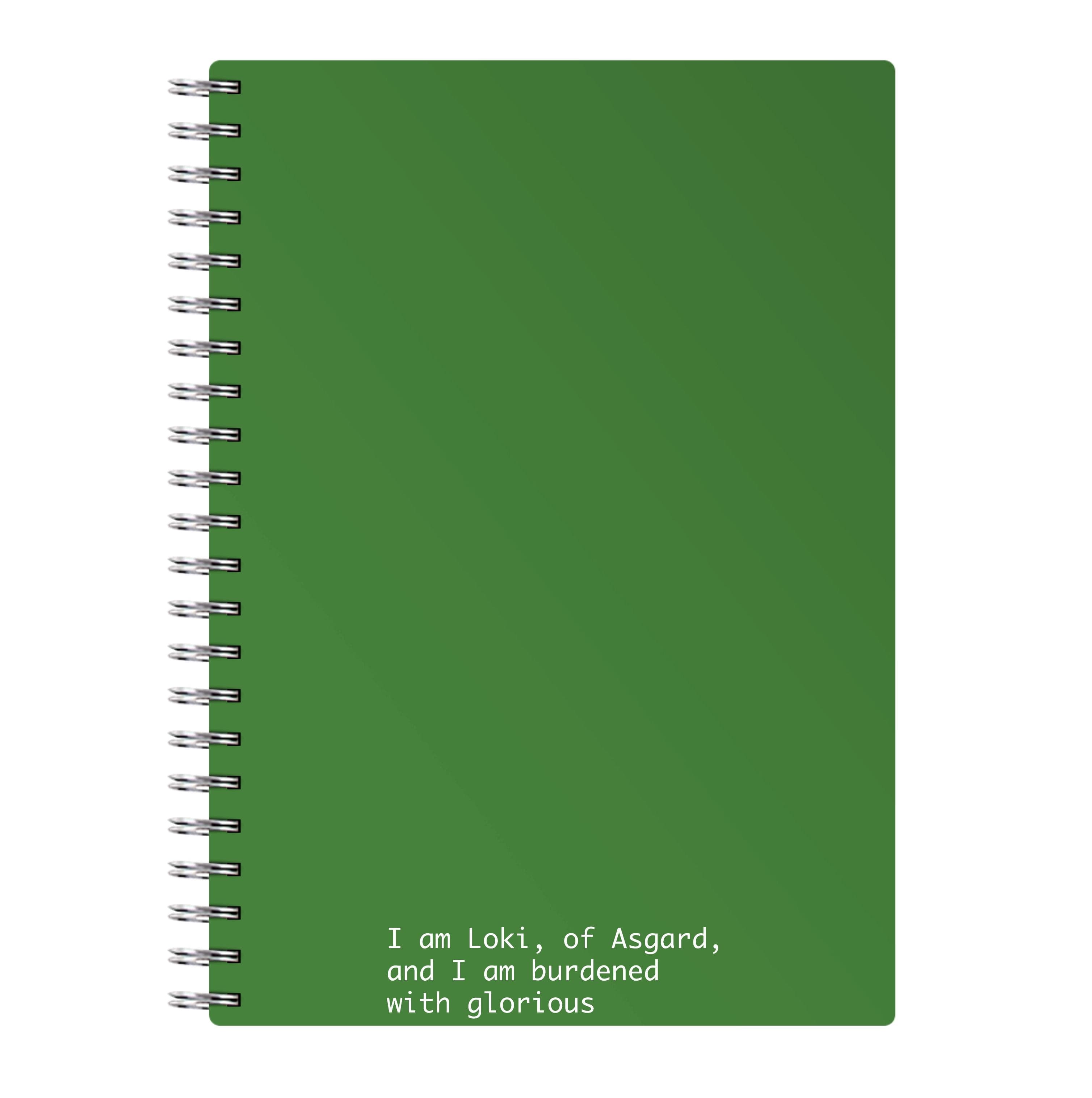 Burdened With Glorious Purpose Notebook