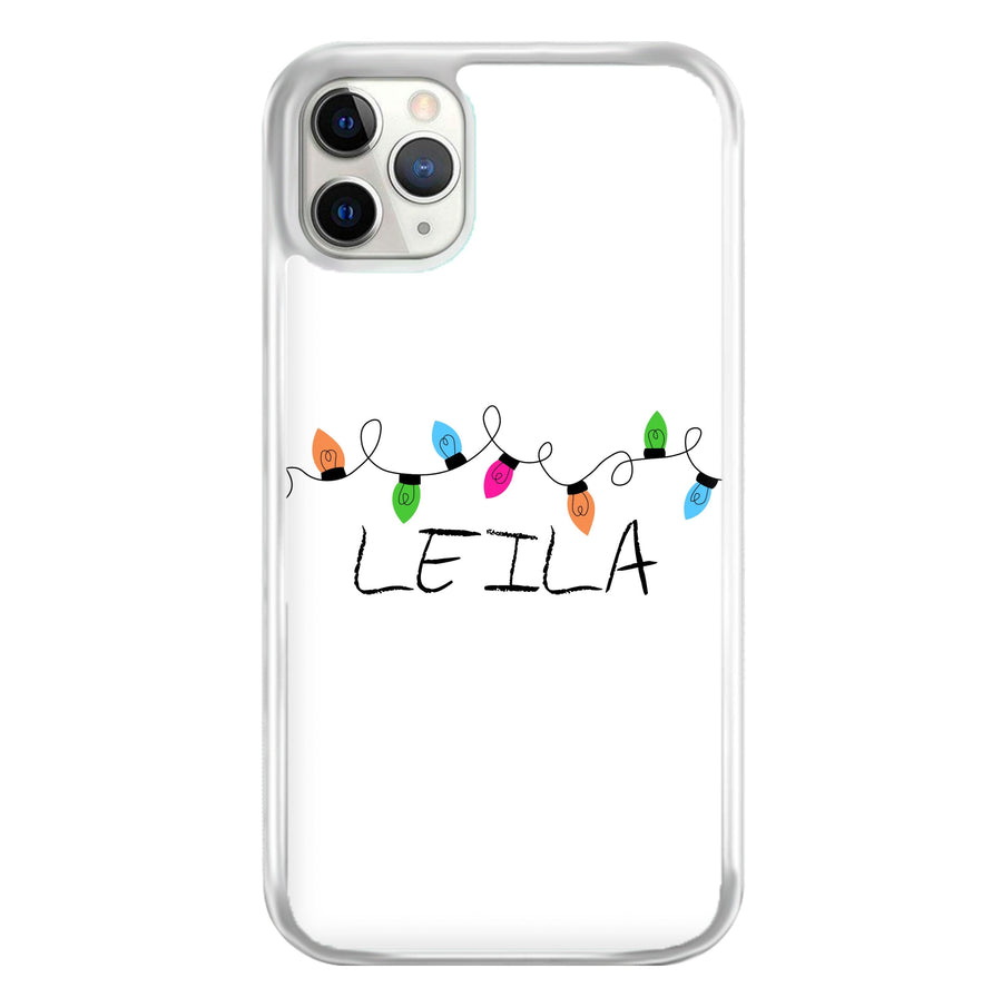 Fairy Lights - Personalised Stranger Things Phone Case