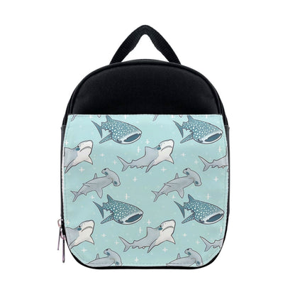 Shark Pattern Lunchbox