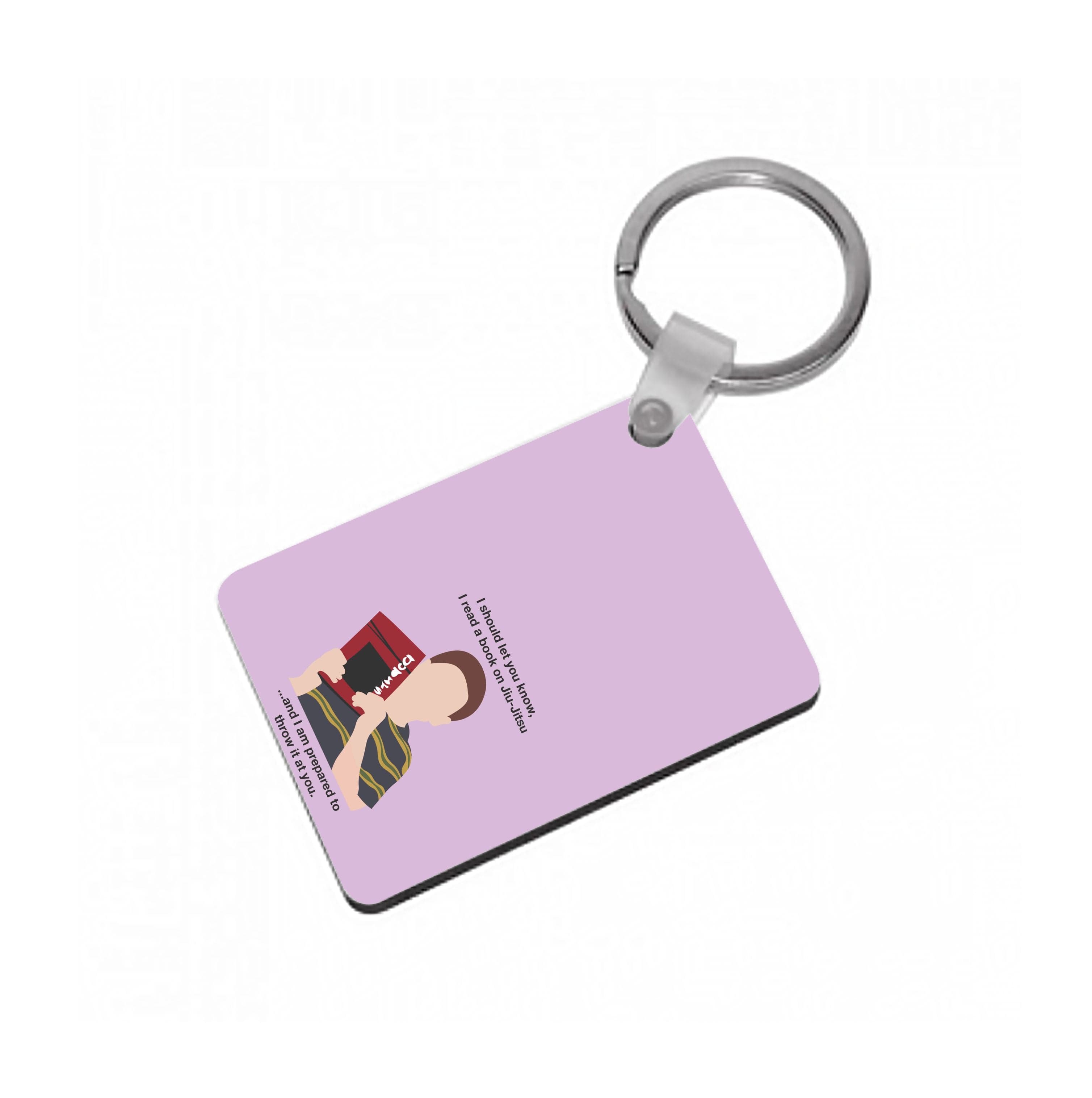 Book On Jiu-Jitsu - Sheldon Keyring